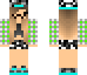 mustach girl chibi