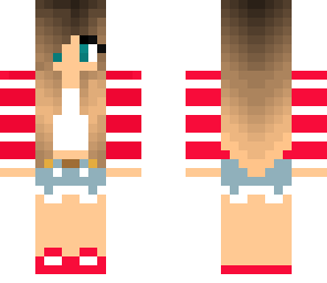 stripey girl