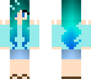 ocean water girl