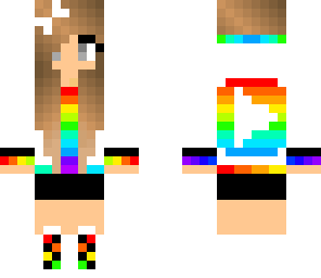 rainbow headphone girl youtube