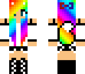 foxy rainbow girl