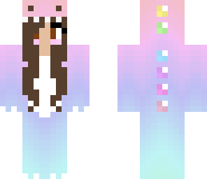 pastel dino girl