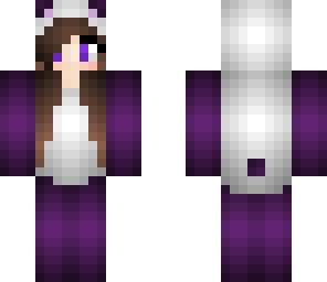panda morado