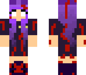 purple girl