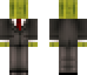 melon in a suit