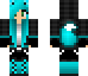 blue fox girl