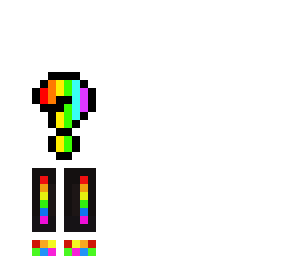 rainbow letter word