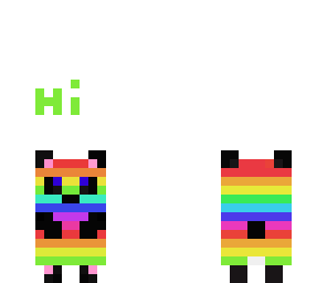 l's rainbow panda