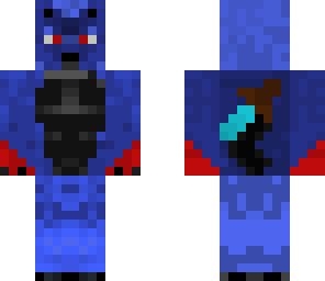 blue night wolf