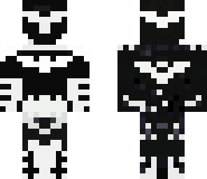 batman white and black redo