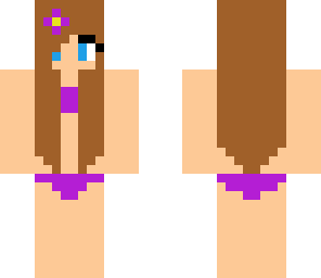 purple bikni gurl