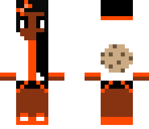 orange gamer girl