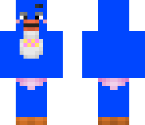 blue toy chica