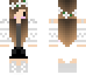 chibi winter girl