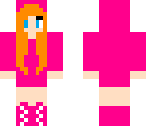 pink and orange girl