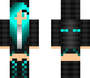 blue ender girl edit for my friend