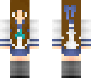 anime school girl