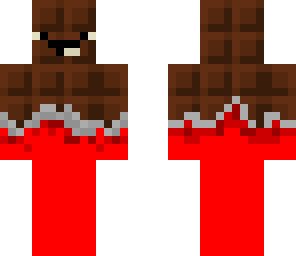 noob in a choclate bar