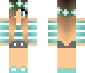 blue girl