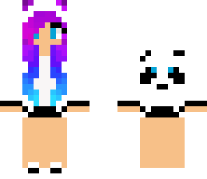 cute panda girl
