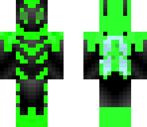 green neon beetle