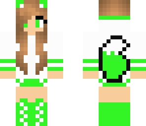 green wolf girl
