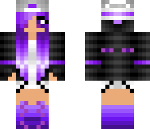 purple ender girl