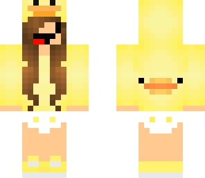 derp duck girl cute lol