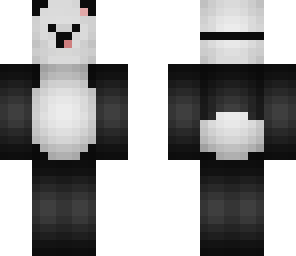 panda with derp face