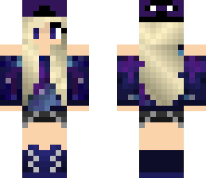 edted galaxy girl