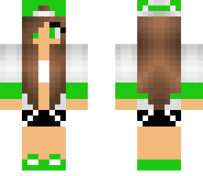 green girl