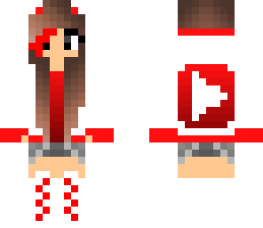 red youtuber girl