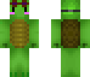 turtle with goggles