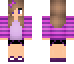 pink and purple girl