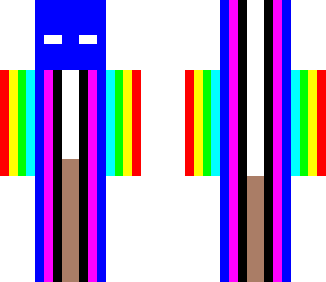 rainbow herobrine