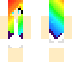rainbow girl