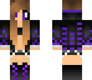 purple gamer girl