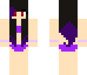 emo bikini girl
