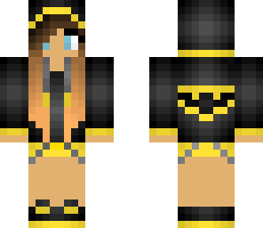 batman girl blue eyes