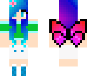 butterfly girl