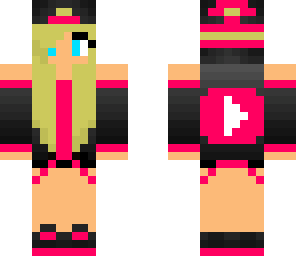 pink youtube girl