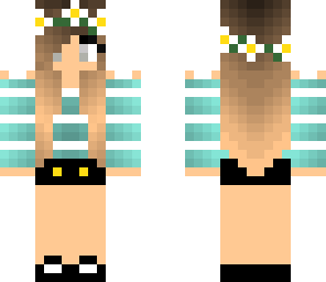 fixed blue flower girl