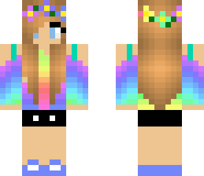 tie-die girl