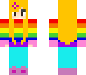the rainbow girl