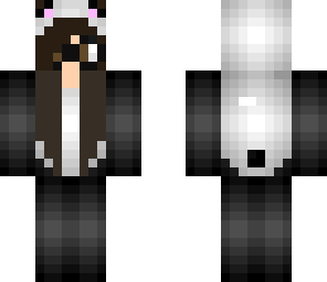 panda girl with glasses
