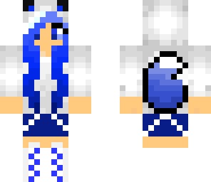 icy wolf girl