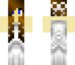 white brides mate dress