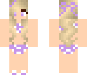 periwinkle bikini girl