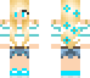 teenager blonde girl