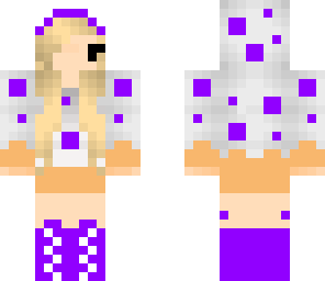 purple cake girl